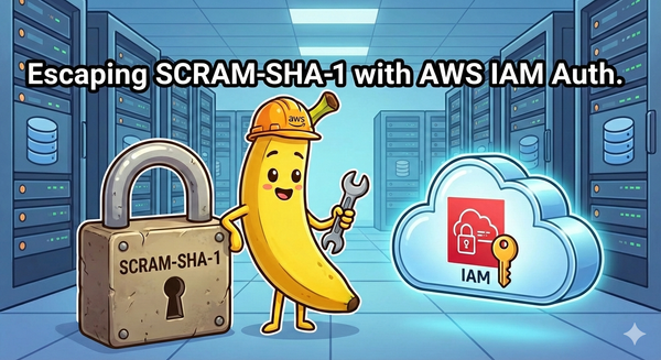 Escaping SCRAM-SHA-1 with AWS IAM Auth